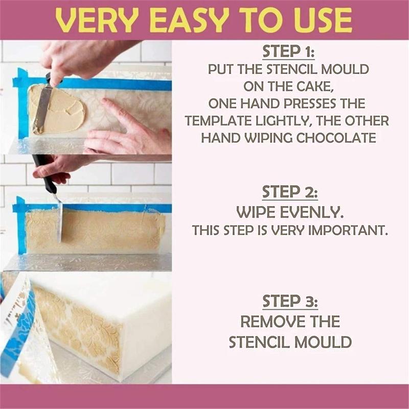 DIY Cake Lace Decoration Mould