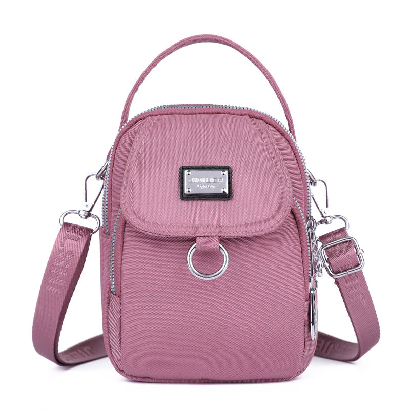 3 Layers Waterproof Casual Crossbody Bag Women Small Handbag