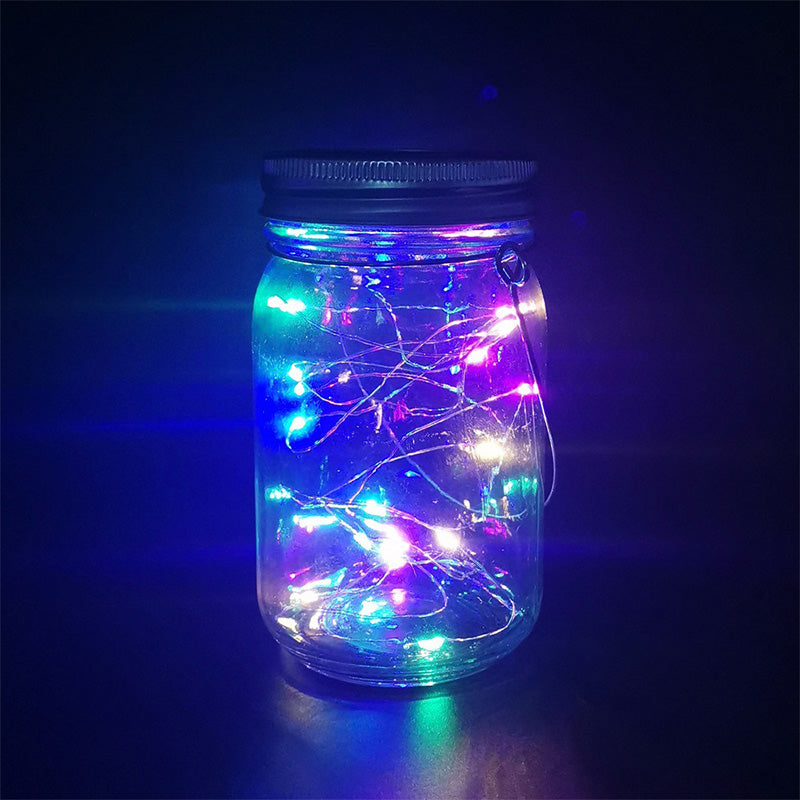 6-Pack Mason Jar Solar Lights