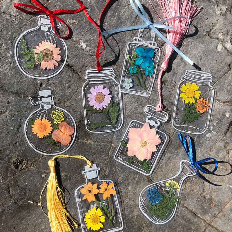 🌸Dried Flower Bookmarks Set（30pcs）