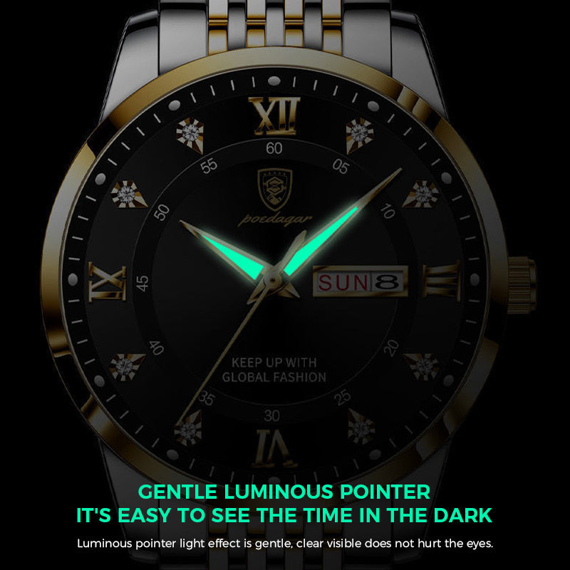 Men's Waterproof Luminous Watch