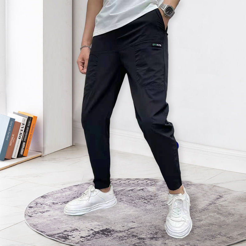 Men's High Stretch Multi-pocket Skinny Cargo Pants