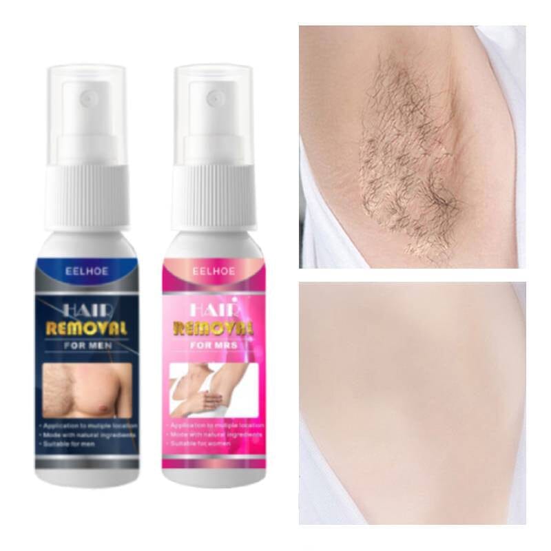 Powerful and Painless Hair Removal Spray