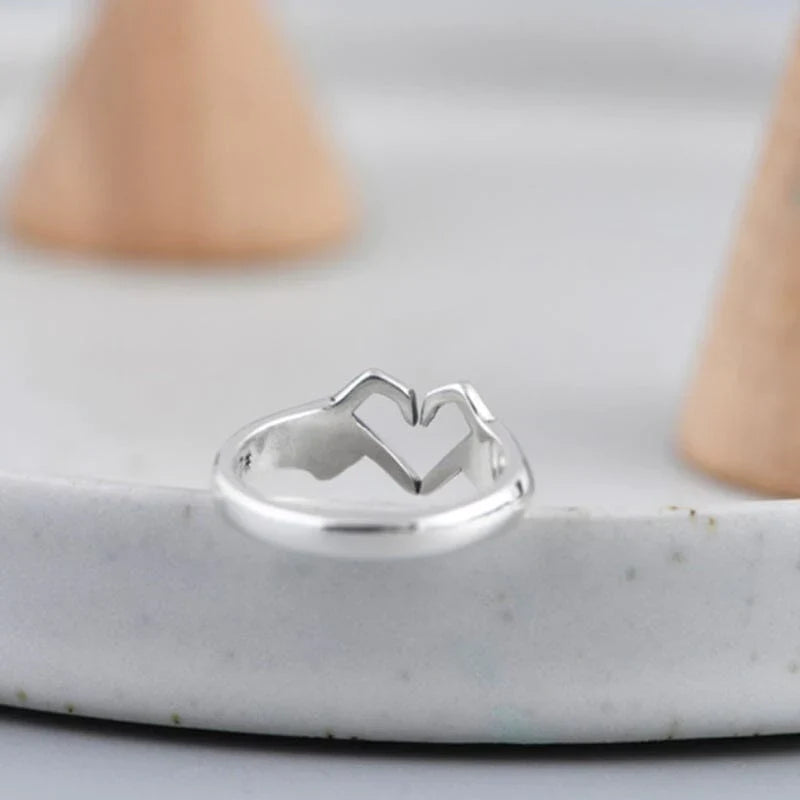 To My Daughter ‘I Love You Forever’ Heart Ring