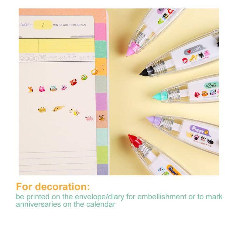 Cute Tape Pens