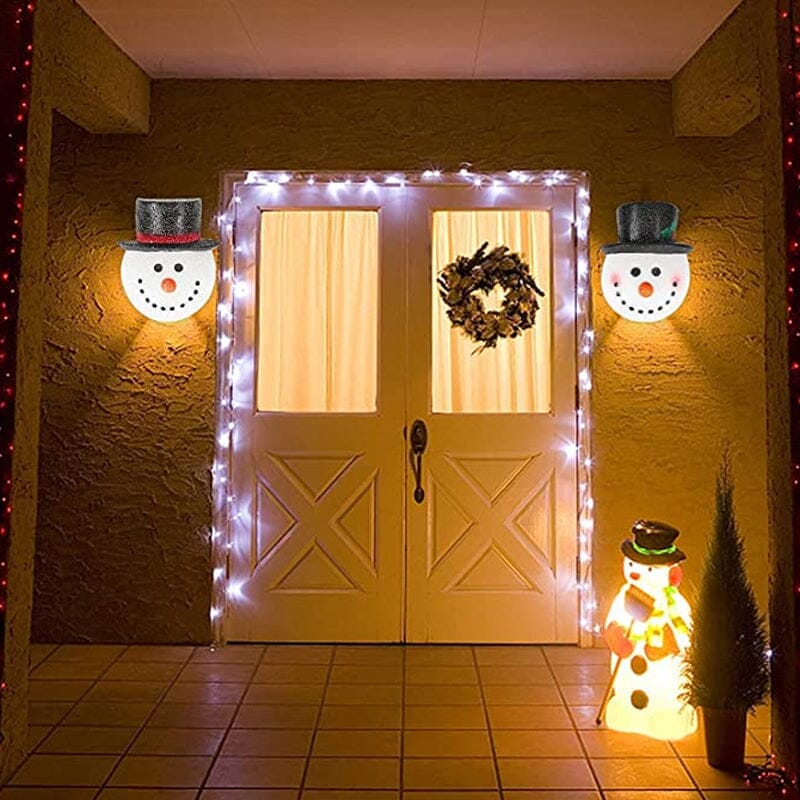 Snowman Porch Light Covers