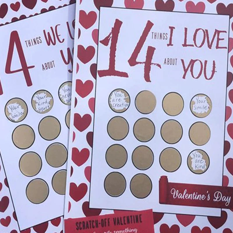 Valentine Scratch Off Print