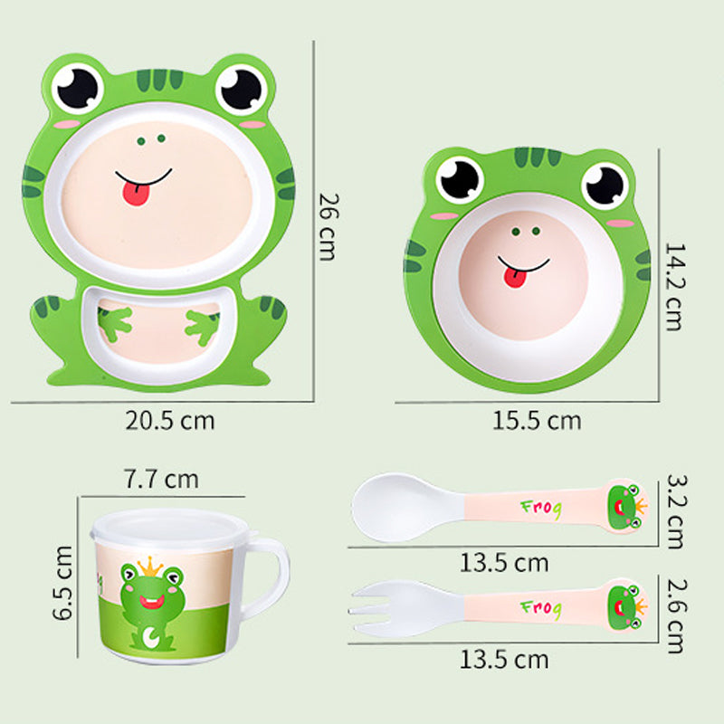 Bamboo Fiber Children's Tableware