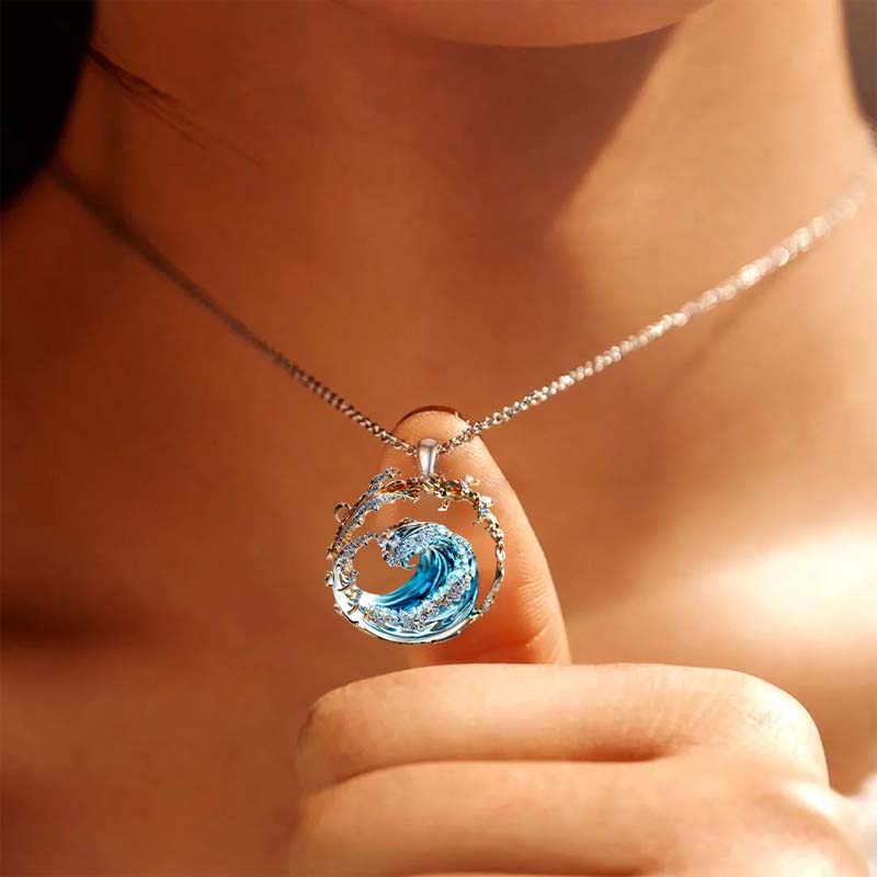 🌊Romance from the sea-Ocean's Oath Necklace🎁