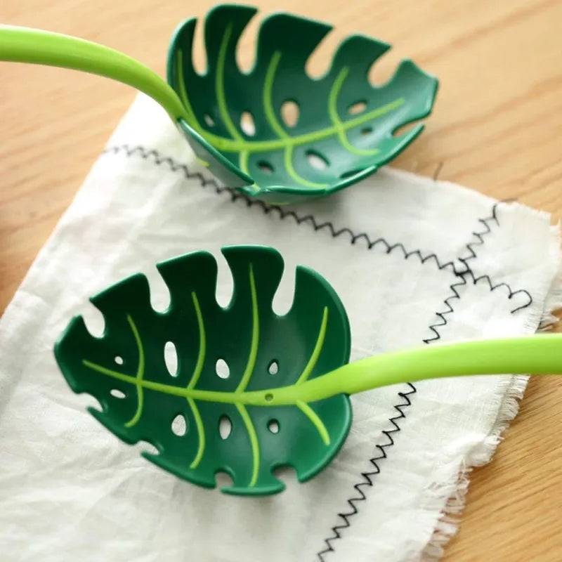 Green Leaf Colander