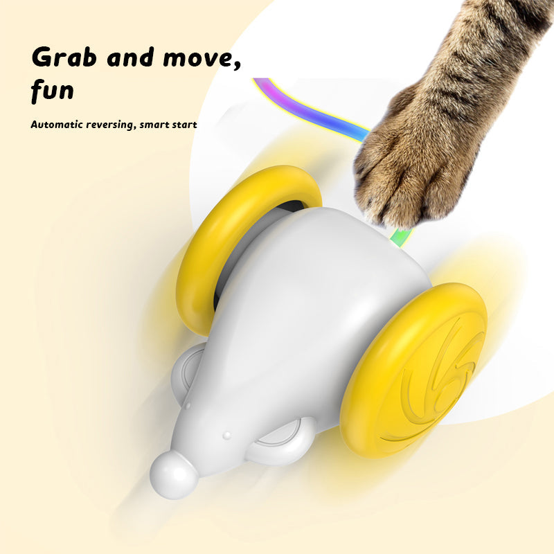 Automatic mouse toy for cats