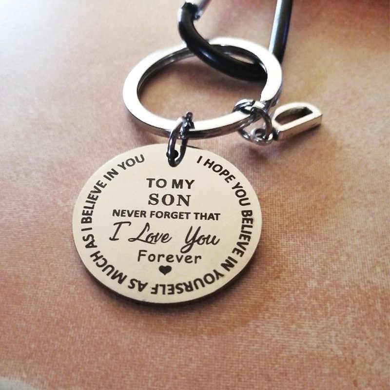 TO MY SON/DAUGHTER Keychain