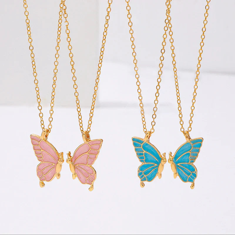 Colorful Butterfly Necklace