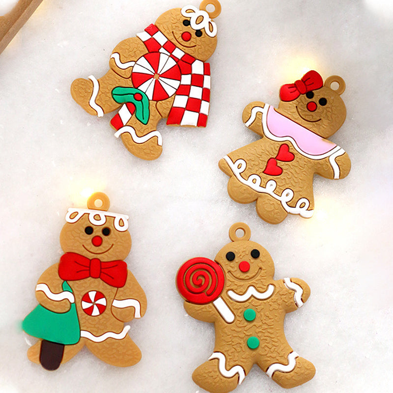 Gingerbread Man Christmas Tree Ornament