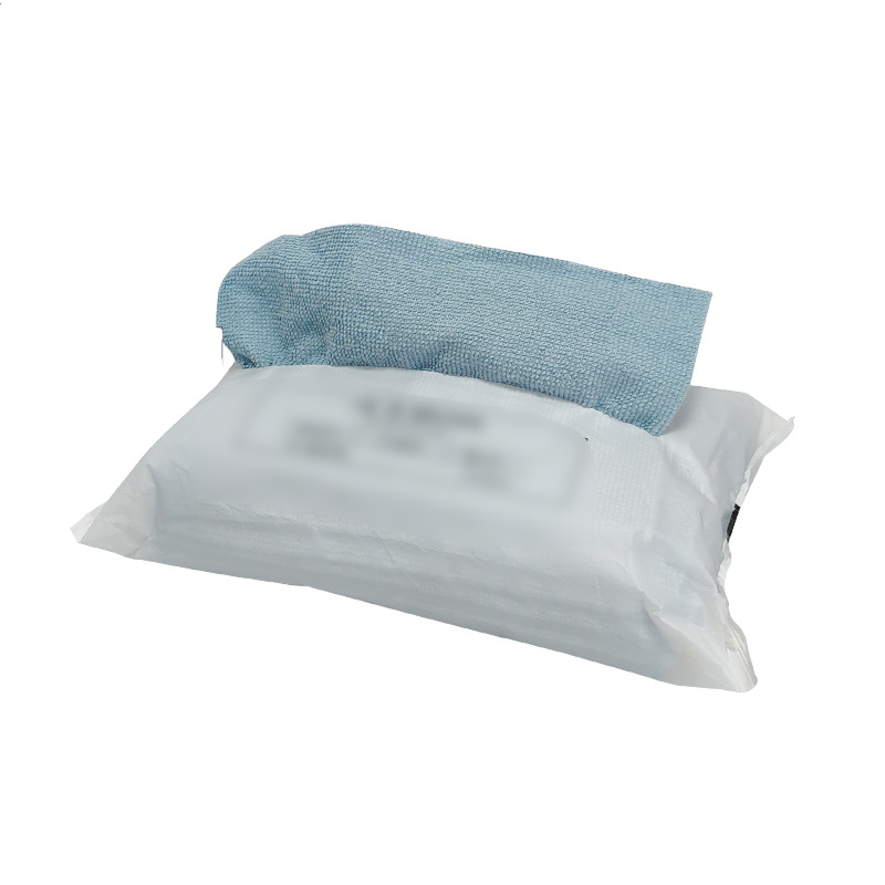 Pull-out absorbent microfibre cloths