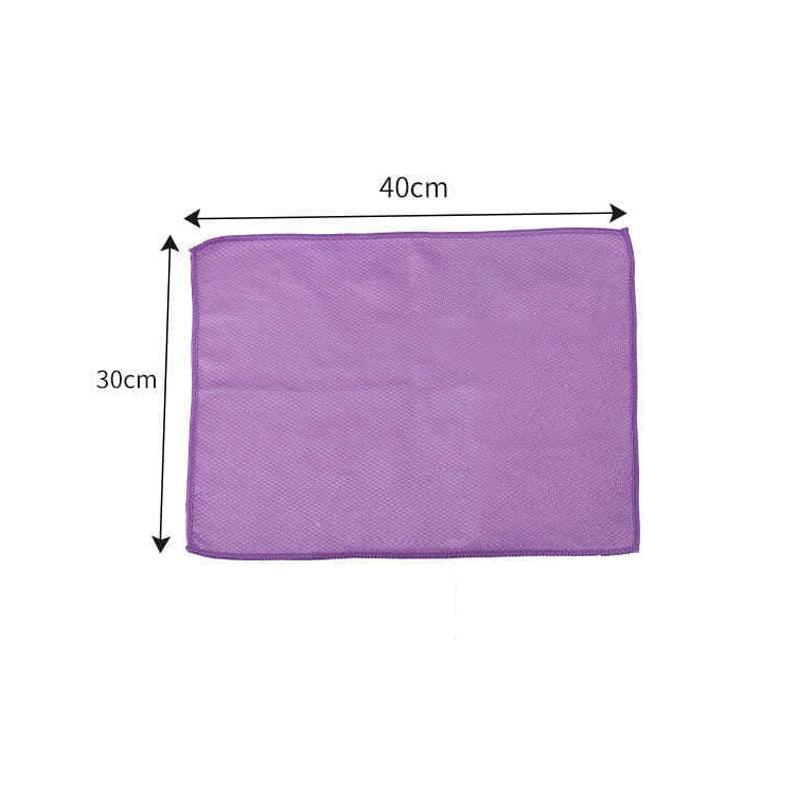 Fish Scale Microfiber Polishing Cleaning Cloth （5 Pcs）