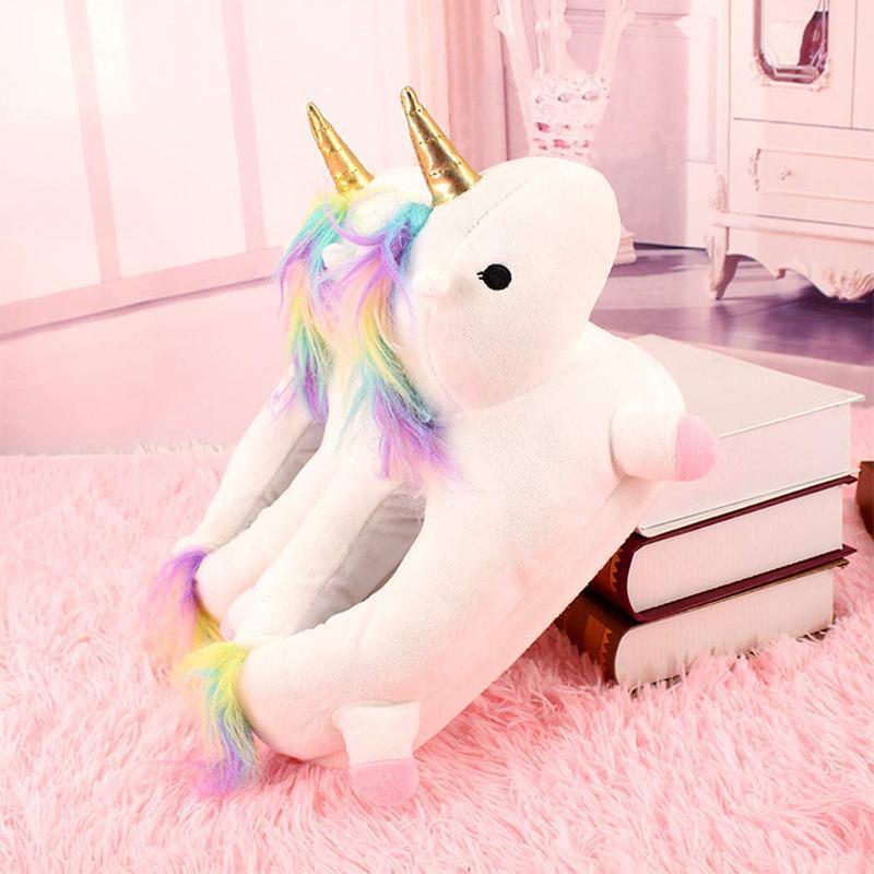 Indoor Warm Lovely Unicorn Slippers