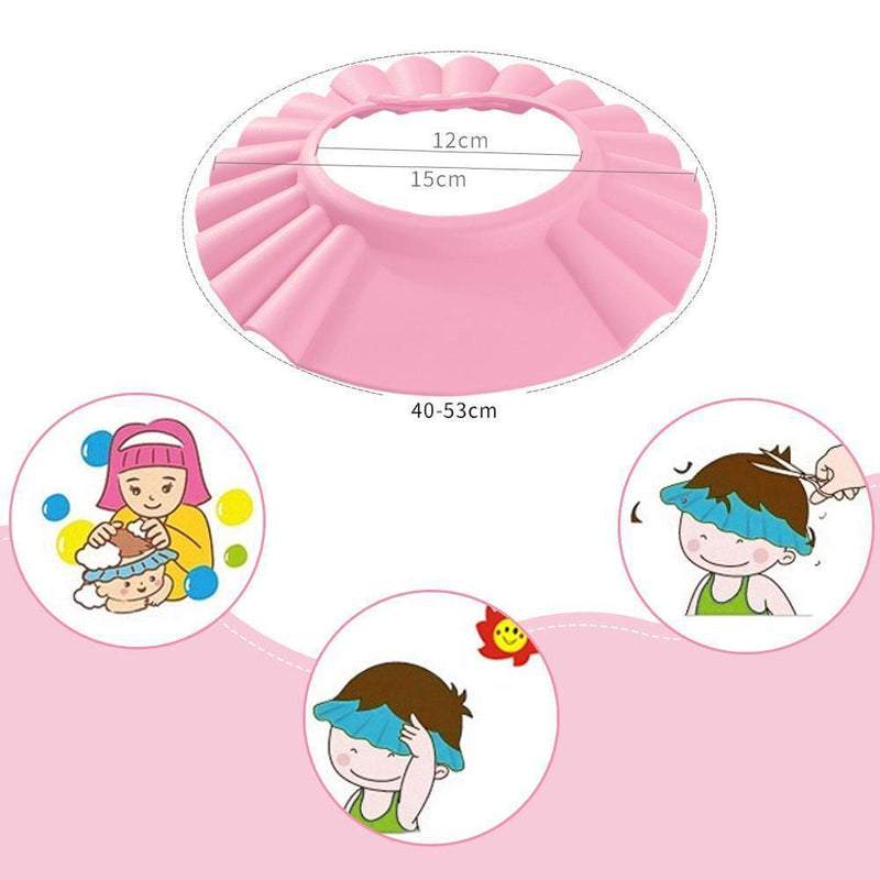 Children's bath shampoo cap