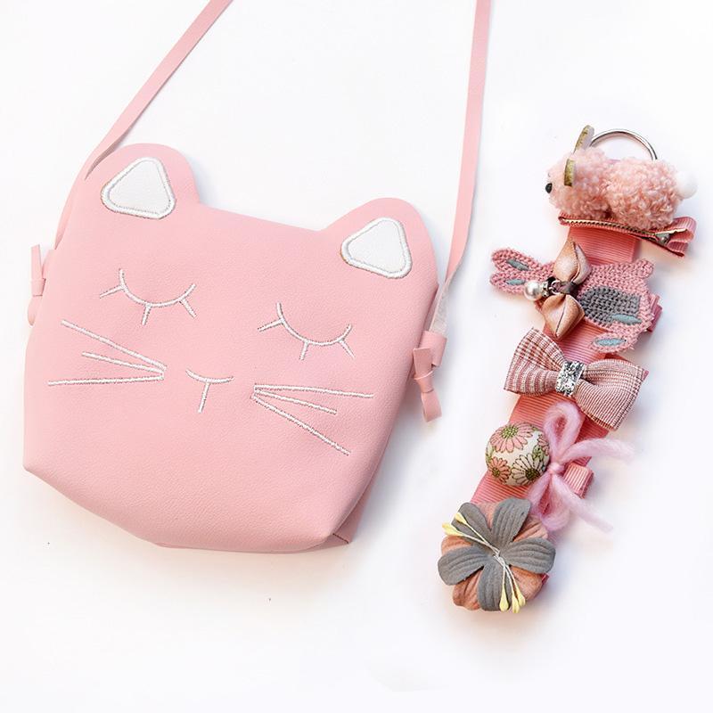 Children's Bag and Hair Clips Set