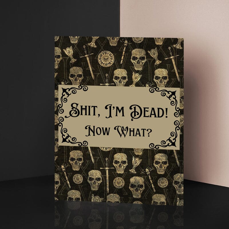 🎃 HalloweenGift: Sh*t, I’m Dead! End of Life Planner - The Ultimate Spooky Gift! 💀👻