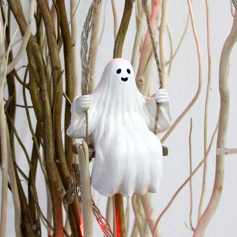 Halloween Cute Swing Ghost