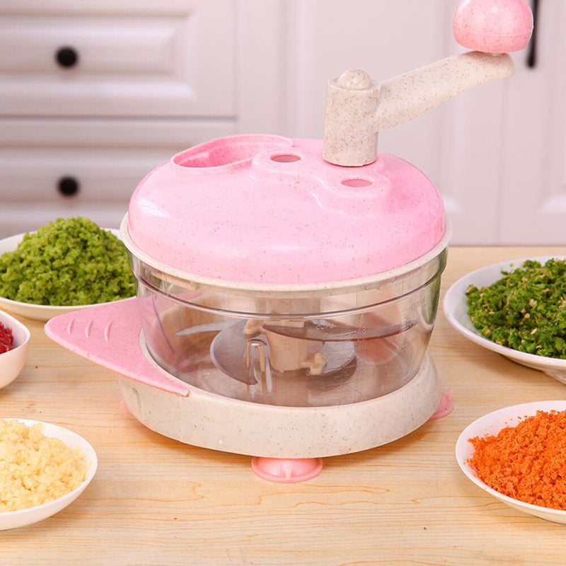 Multifunctional Manual Food Processor Chopper