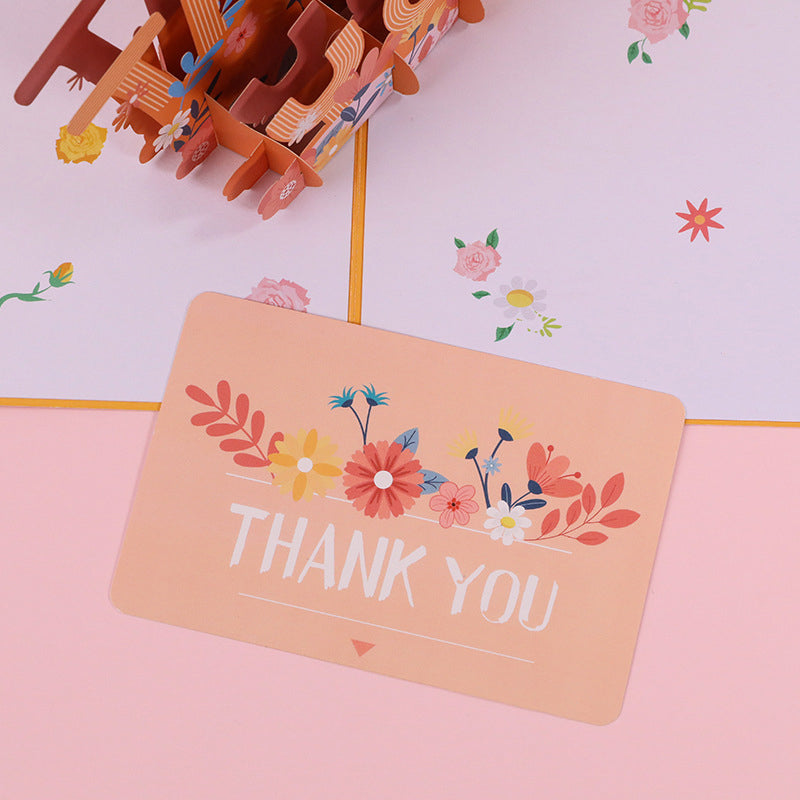 Paper Carving 3D Greeting Card