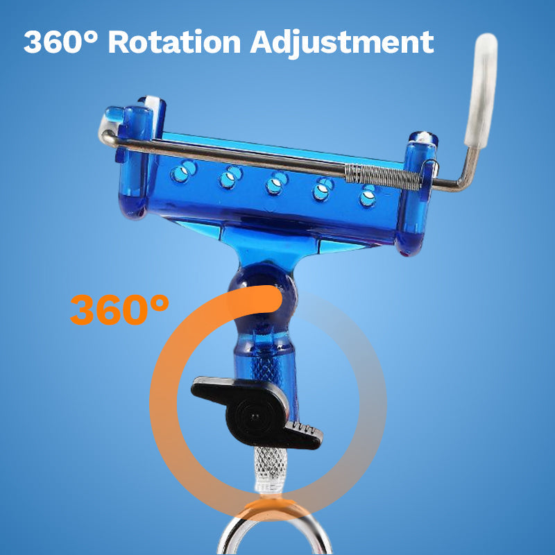 Fishing Rod self-Locking Turret Bracket