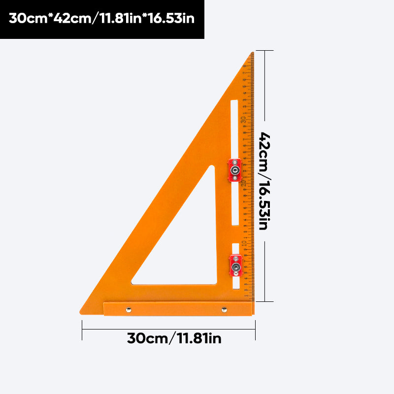 SAKER® Positioning Triangle Ruler