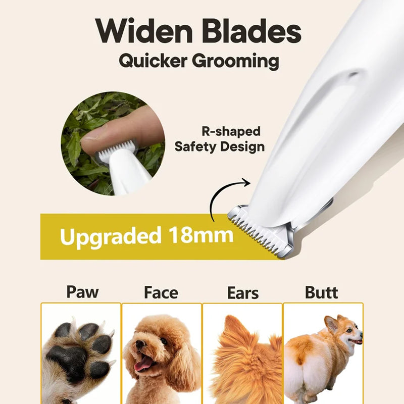 Pet Hair Trimmer With Led Light