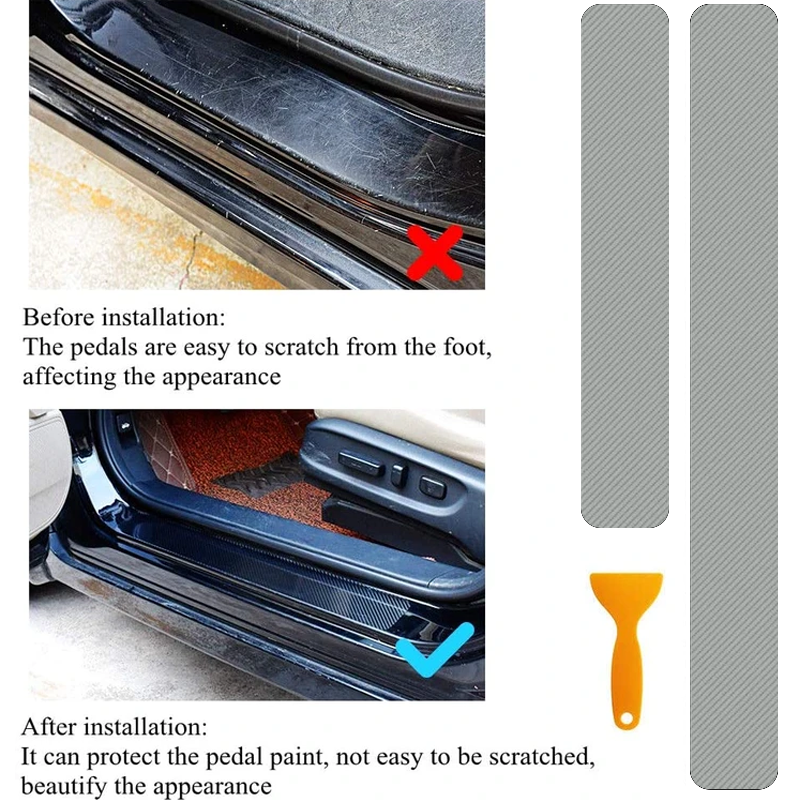 🚗Christmas Hot Sale-50% OFF🚗Car Door Sills Stickers( 4PCS )