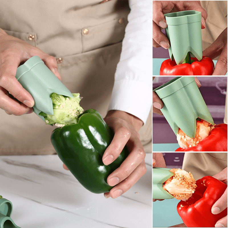 2-In-1 Fruit Pepper Corer