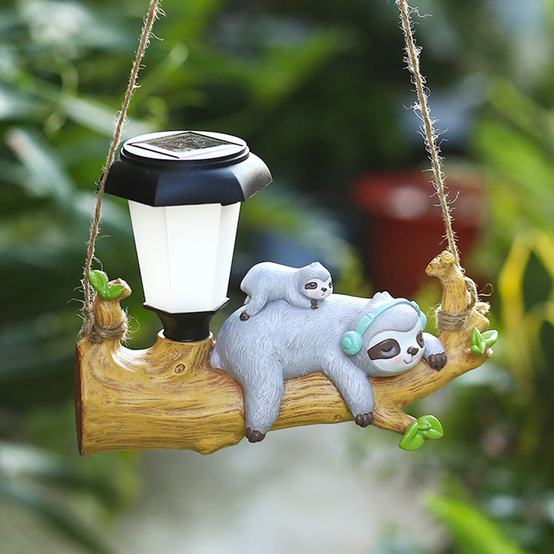 Squirrel Sloth Hanging Lamp