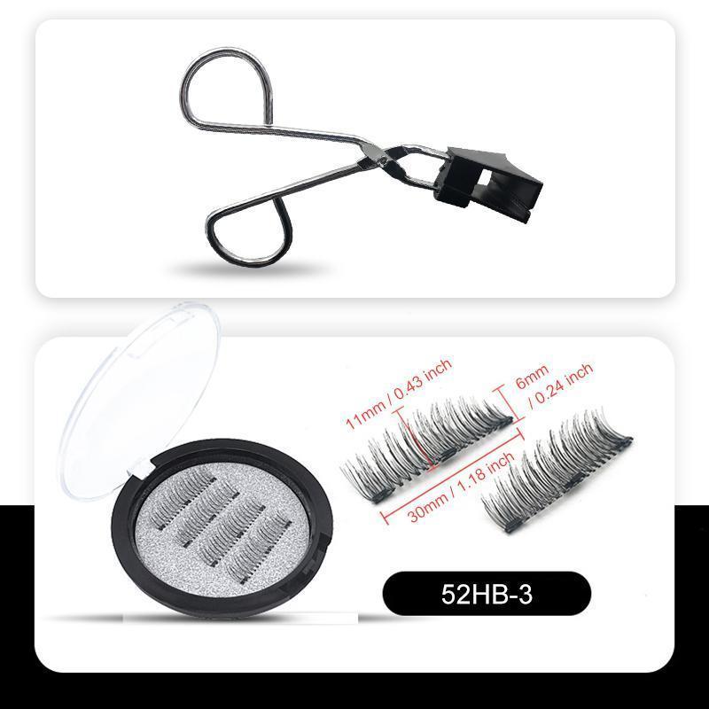 8D Magnetic Eyelashes without Glue