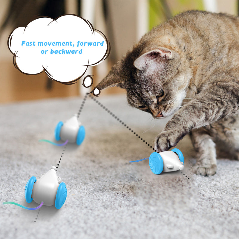 Automatic mouse toy for cats