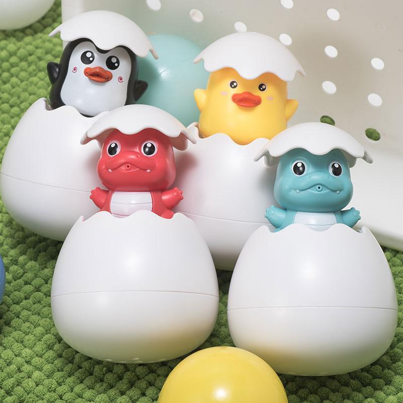 Easter Egg Baby Bathing Swimming Sprinkler Toy