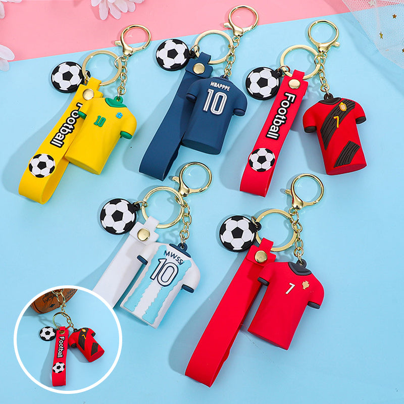 Football Jersey Keychain