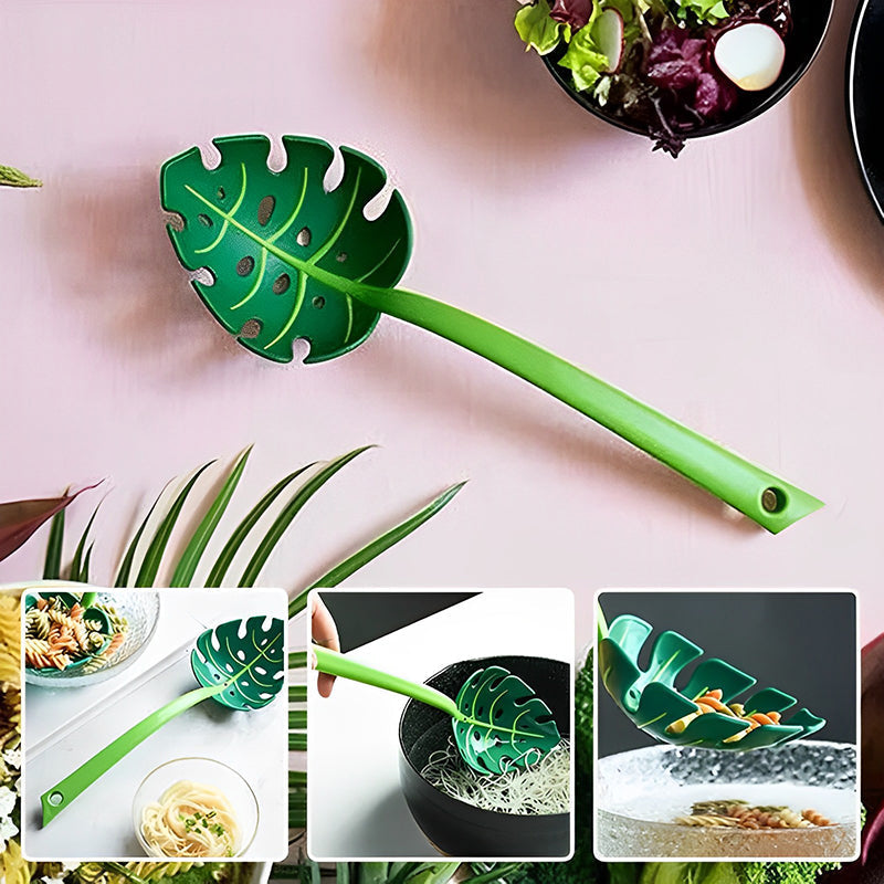 Green Leaf Colander