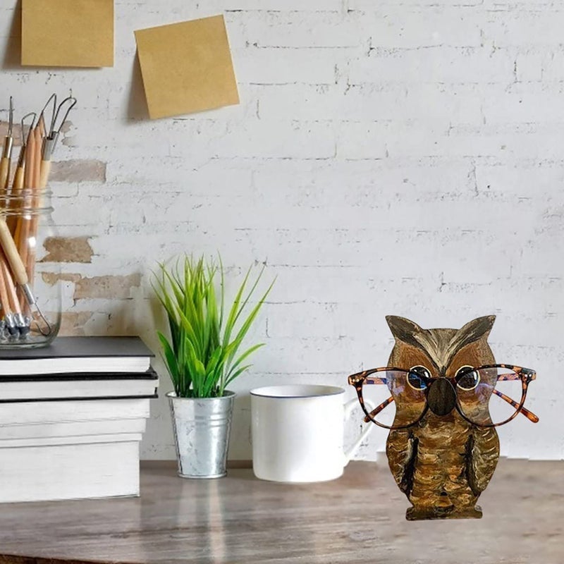 Animal-shaped mounts for glasses