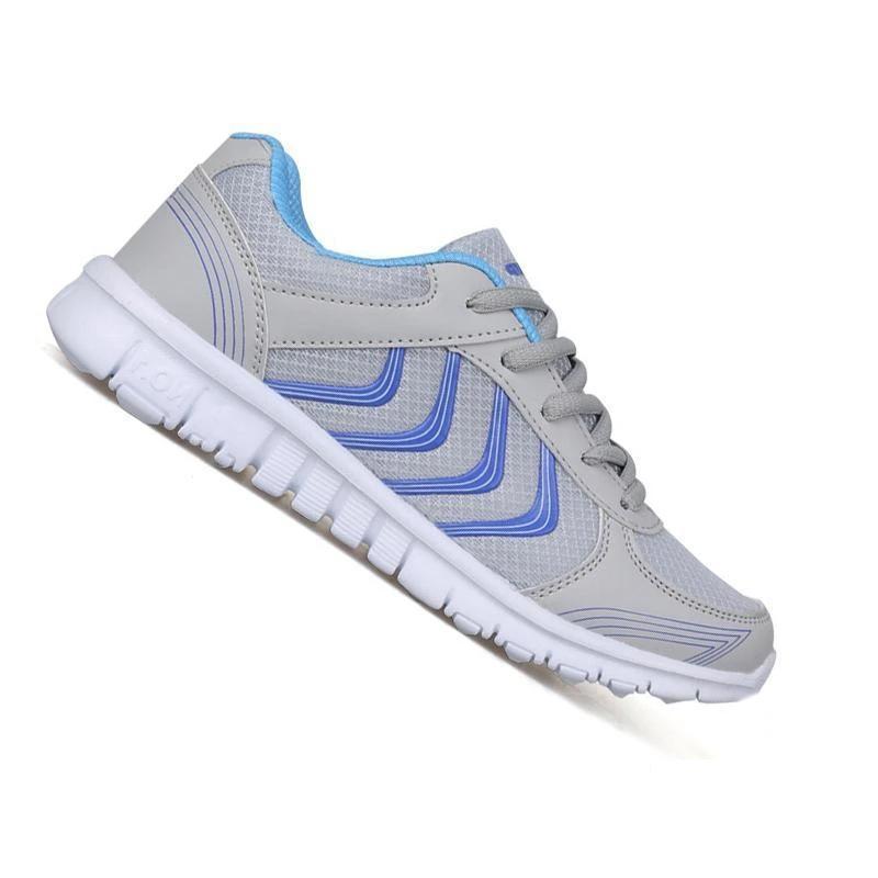 Fashion women's sneakers breathable mesh running shoes