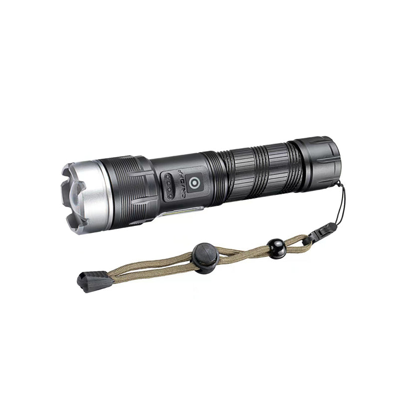 LED zoom flashlight