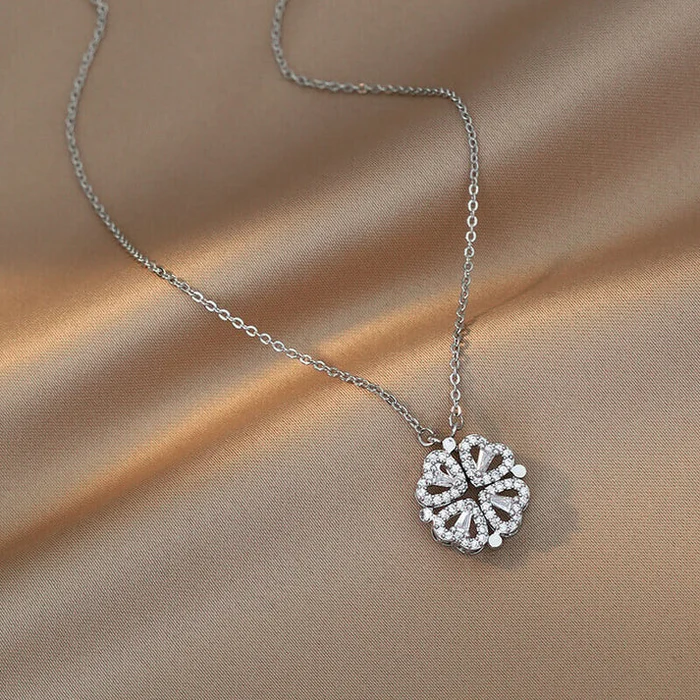 Lucky Heart Sterling Silver Necklace