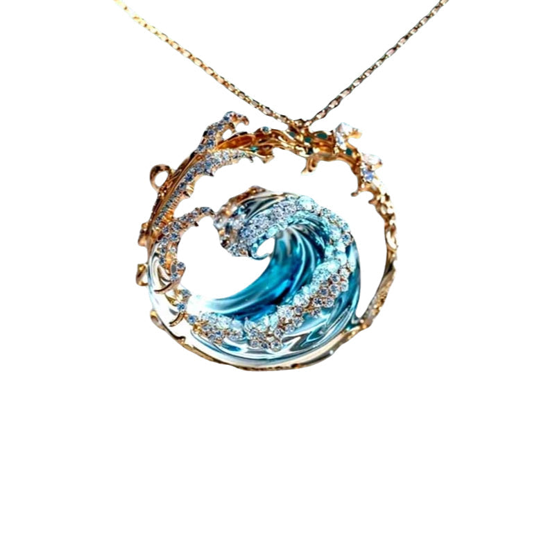 🌊Romance from the sea-Ocean's Oath Necklace🎁