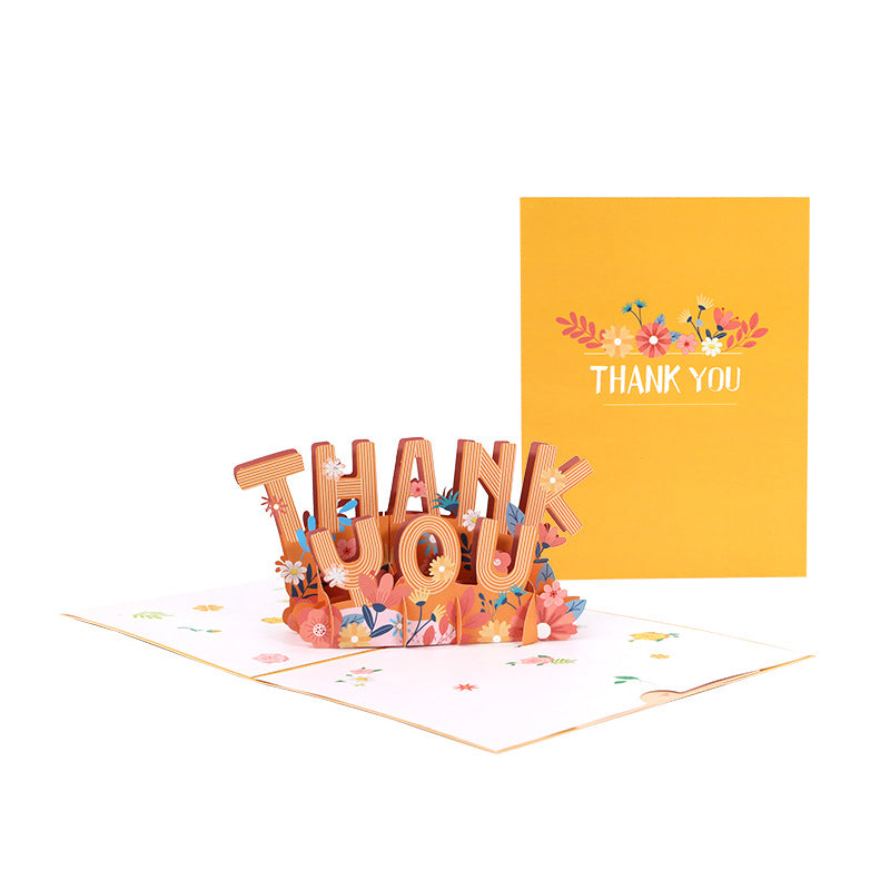 Paper Carving 3D Greeting Card