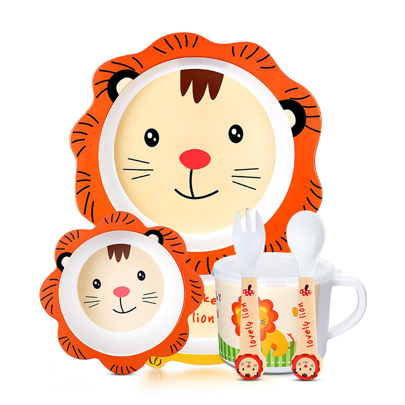 Bamboo Fiber Children's Tableware