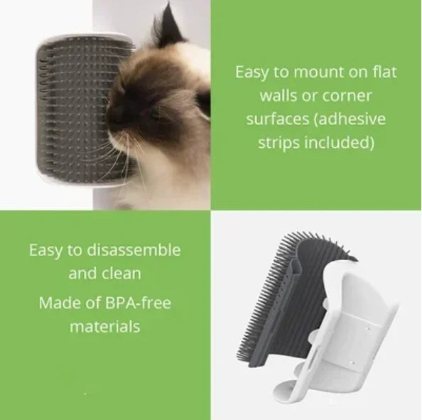 Cat Self Grooming Brush Perfect Massager Tool