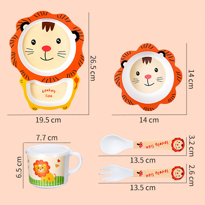 Bamboo Fiber Children's Tableware