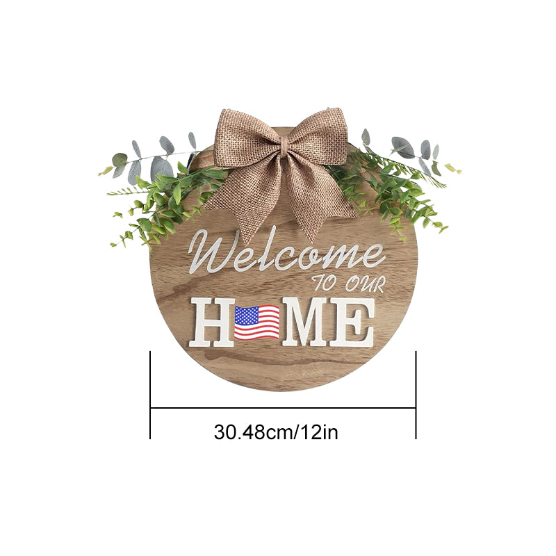 Door Sign of Welcome Home Decoration