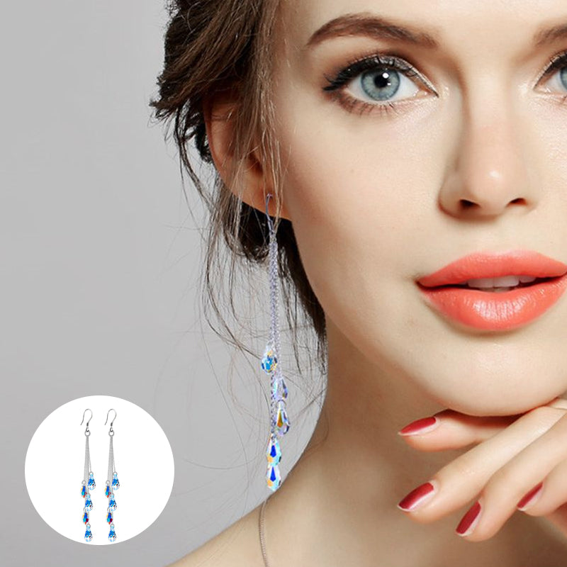 Teardrop Tassel Earrings