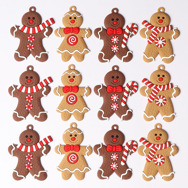 Gingerbread Man Christmas Tree Ornament